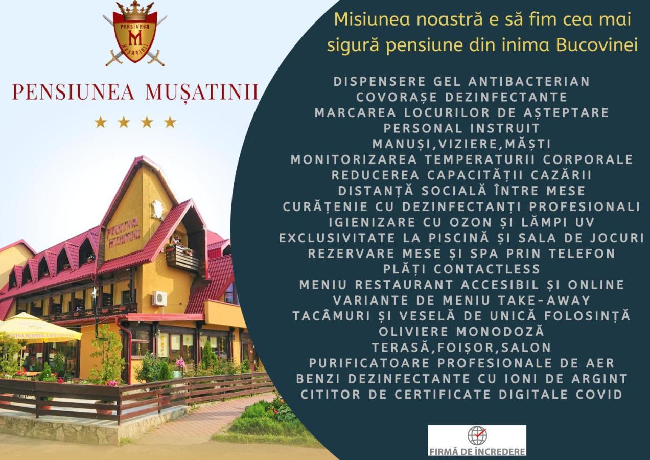 Pensiunea Musatinii プトナ エクステリア 写真