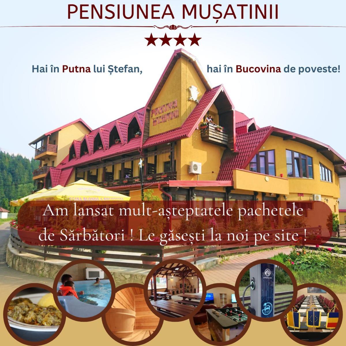 Pensiunea Musatinii プトナ エクステリア 写真